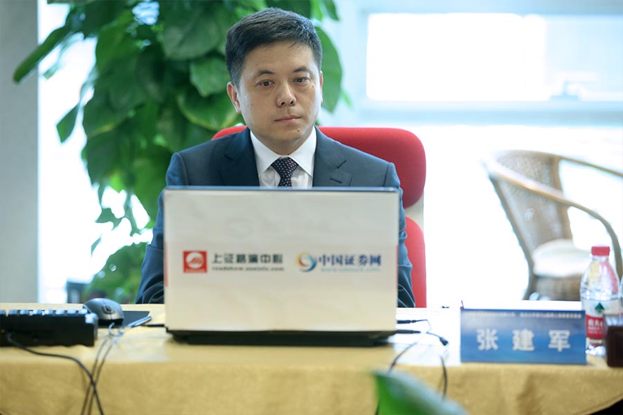 嘉泽新能 董事会秘书 张建军先生